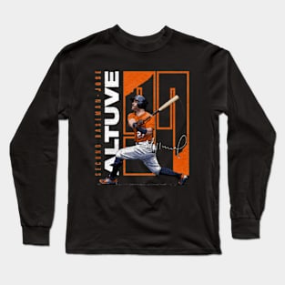 jose altuve stretch Long Sleeve T-Shirt